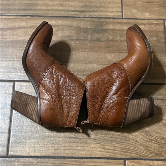 Lucky brand Brown Leather Ankle Boots - Picture 2 of 8